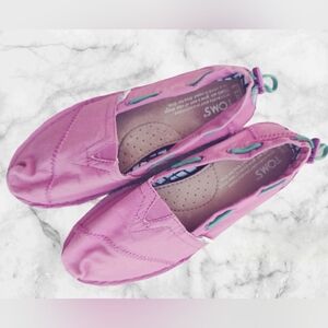 Purple Toms Shoes size 5.5